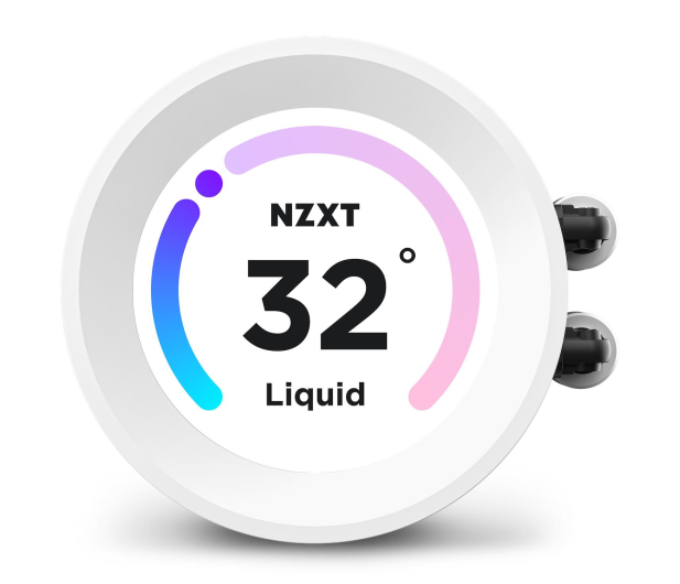 NZXT Kraken Elite 240 RGB White 2x120mm - 1145691 - zdjęcie 3